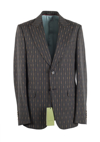 Tuta gucci grigia righe - gucci, a