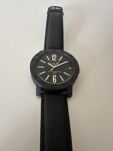 Bulgari carbon - carbon, gold