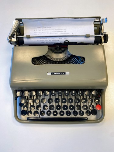 Macchina scrivere olivetti - macchina,