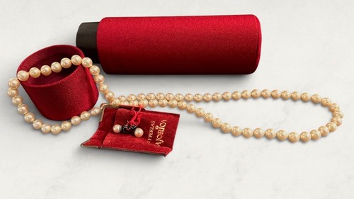 Collana orecchini perle - collana,