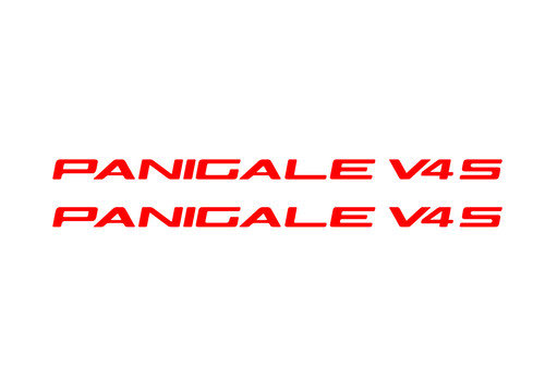 Panigale v4s scritta - •, •
