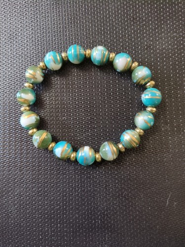 Bracciale elastico perle