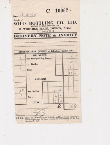Solo bottling ltd - solo,