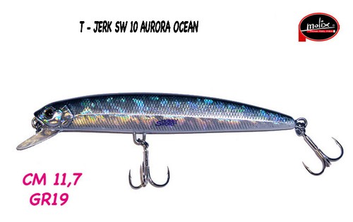 Molix jerk col - sw10, aurora