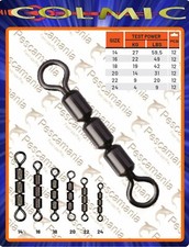 Girella tripla trota colmic - trota,