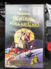 ✓ VHS Tim Burton NIGHTMARE BEFORE CHRISTMAS 1995 (Originale)