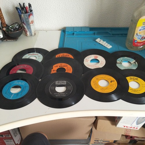 Lotto vinili come - in, foto.