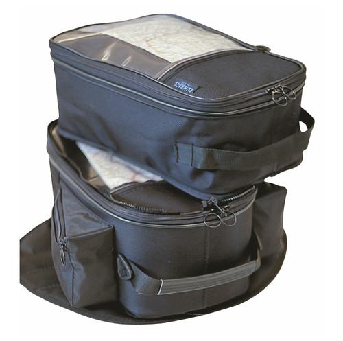 Borsa serbatoio moto fissaggio