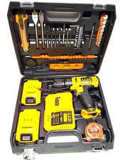 Trapano a Percussione Avvitatore Professionale 24V 2 Batterie + KIT 35 Accessori