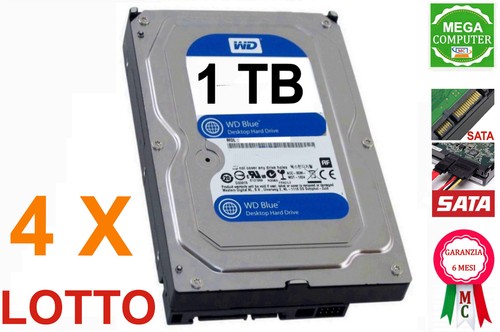 Lotto hard disk tb sata - 1,
