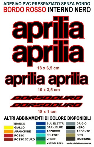 Adesivi aprilia dorsoduro - adesivi,
