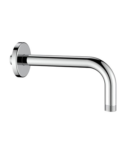Braccio doccia tondo curvo - , con