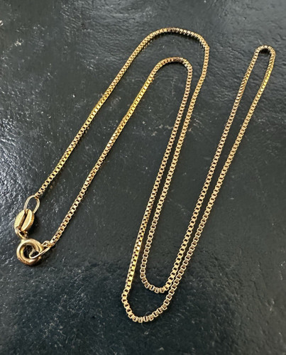 Collana vintage oro giallo - collana,