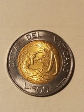 Moneta CITTA' DEL VATICANO Papa Giovanni Paolo II 500 Lire 1997 FDC (VC26)