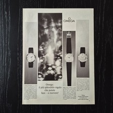1965 Omega - Original AD Advertising 26x33 Pubblicità Vintage