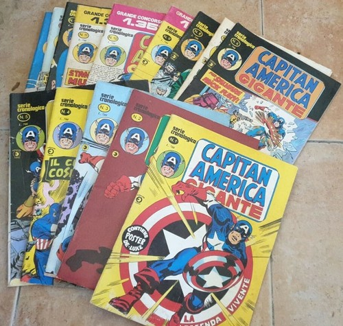 Capitan america gigante serie - capitan,
