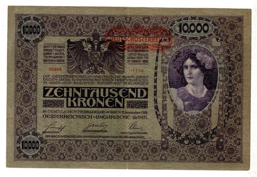 Impero austro ungarico 000 - austro, 10.000