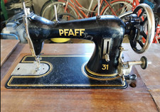 Macchina da cucire PFAFF 31 - Con mobile originale - Anni '30 - VINTAGE