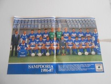 poster-SAMPDORIA 1986-87-SPONSOR PHONOLA-cm.27,5x42