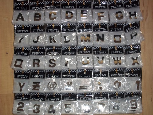 Adesivo cromato 3d - ,