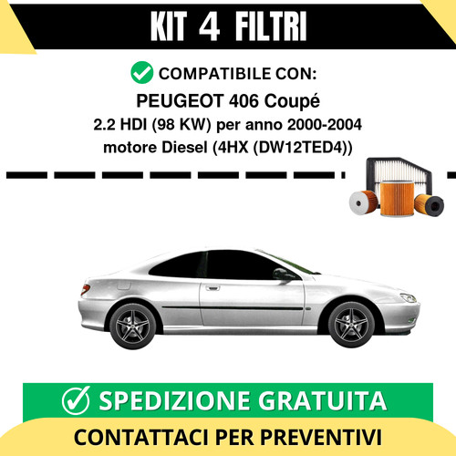 Kit filtri tagliando per - filtri,