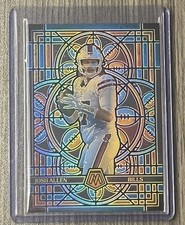 2025 JOSH ALLEN (Mosaico) Astuccio SSP Vetro ColoratoHit Panini Buffalo Bills