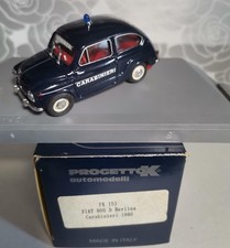 ProgettoK PK 151 Fiat 600 D berlina . CARABINIERI 1960