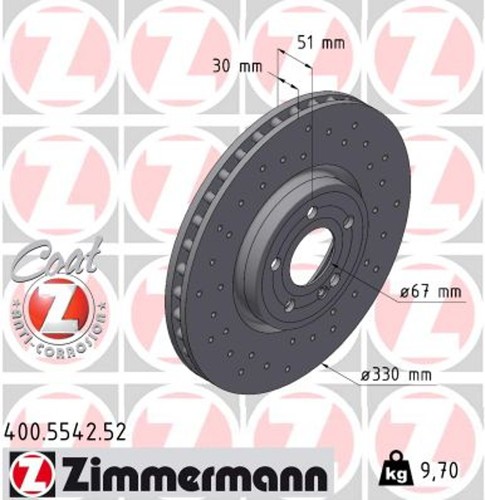 Dischi freno zimmermann - 2,