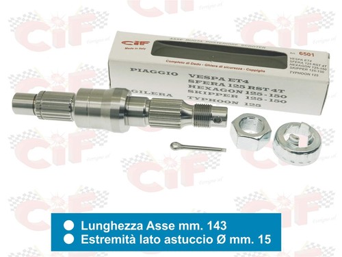Asse ruota posteriore piaggio - asse,