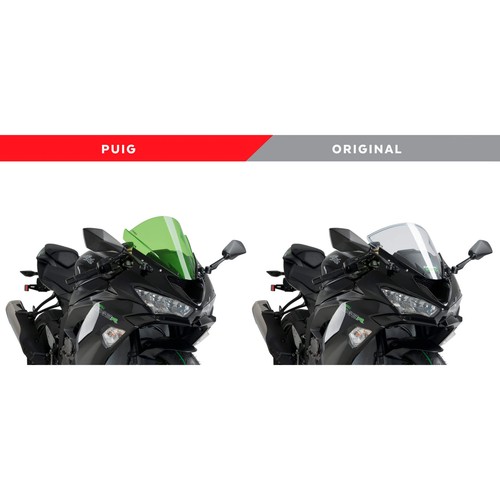 Cupolino puig racing verde - z-racing,