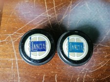 2 COPRI MOZZO PER CERCHI IN LEGA PER AUTO D'EPOCA LANCIA