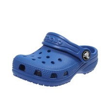 Crocs T Classic Clog Blu - Junior Scarpe Bambino Pantofoline