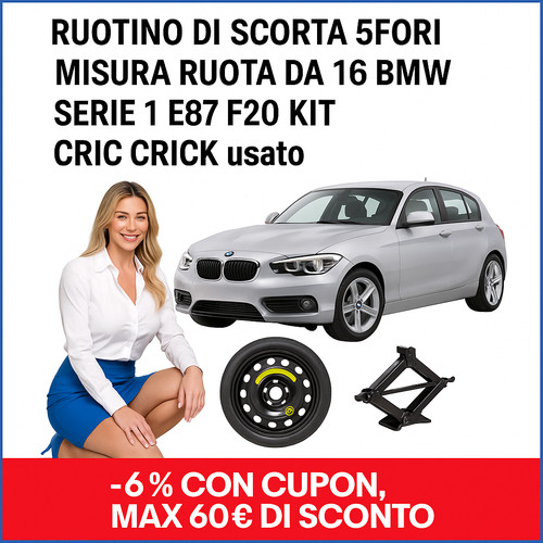 Ruotino scorta 16 bmw - di,