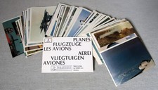 AEREI (PLANES-AVIONES)-PANINI 1993-LOTTO 129 FIGURINE DIVERSE-NUOVE/NEW