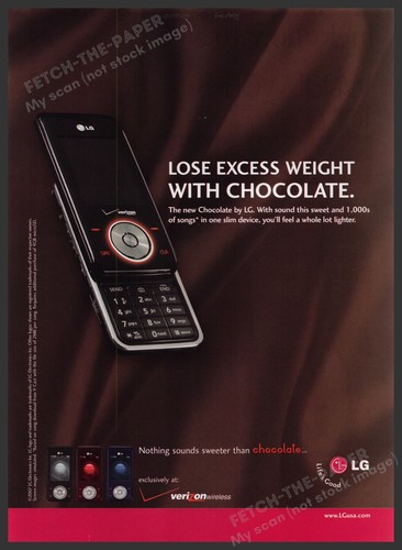 Cellulare cioccolato anni - cellulare, lg