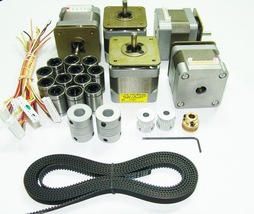 Kit pulegge cinghia nema 17 - pulegge,
