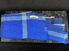 Sciarpa stola scialle blu