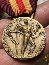 MEDAGLIA IN BRONZO VOLONTARI