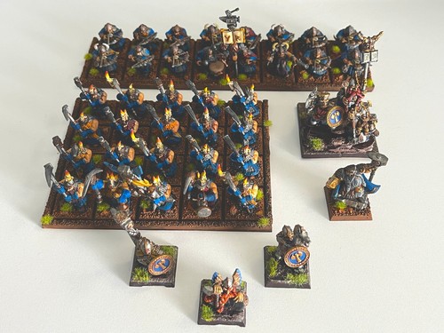 Warhammer dwarf army lot whfb - warhammer,