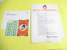 BUSTA TESSERA SOCIO 1970 BANCA