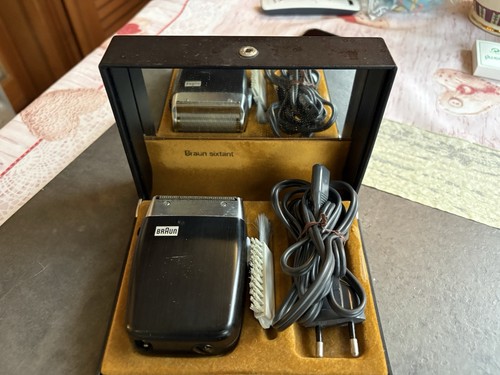 Rasoio elettrico vintage braun - rasoio,