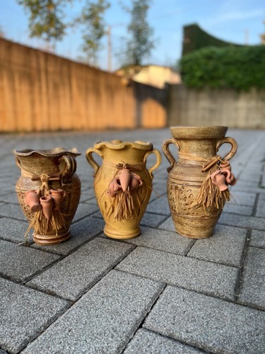 Anfore terracotta decorate - terracotta,