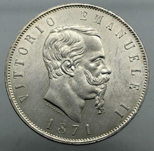 Vittorio Emanuele II 5 LIRE