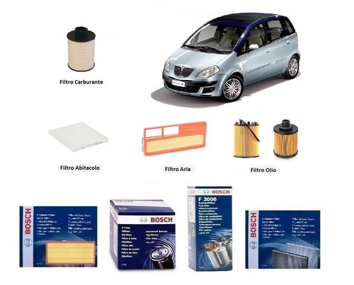 Kit tagliando bosch per lancia - kit,