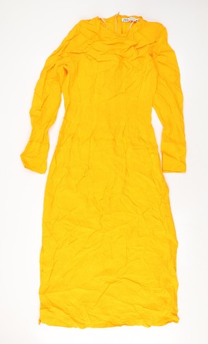 Maxi zara donna giallo misto - giallo,