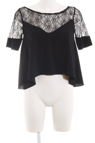 Zara blusa merletto donna - blusa,