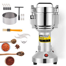 Mulino Elettrico per Cereali 30-300 Maglie Macinazione Superfine per Erbe/Grani/