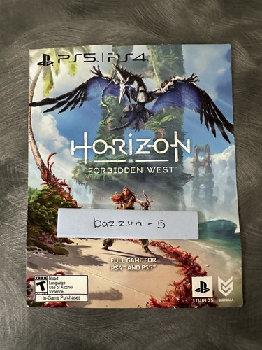 Horizon forbidden west sony - forbidden,