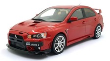 Otto Models Scala 1/18 Resina OT1084 - Mitsubishi Lancer Evo X FQ 400 - Rosso
