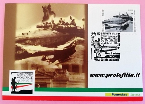 Cartolina filatelica italia - cartolina,